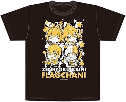 全力回避フラグちゃん！ 死亡フラグTシャツ Mサイズ 全力回避フラグちゃん！】死亡フラグTシャツ - メルカリ